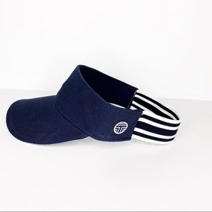 TORY BURCH Sport Performance Visor Navy Blue OS